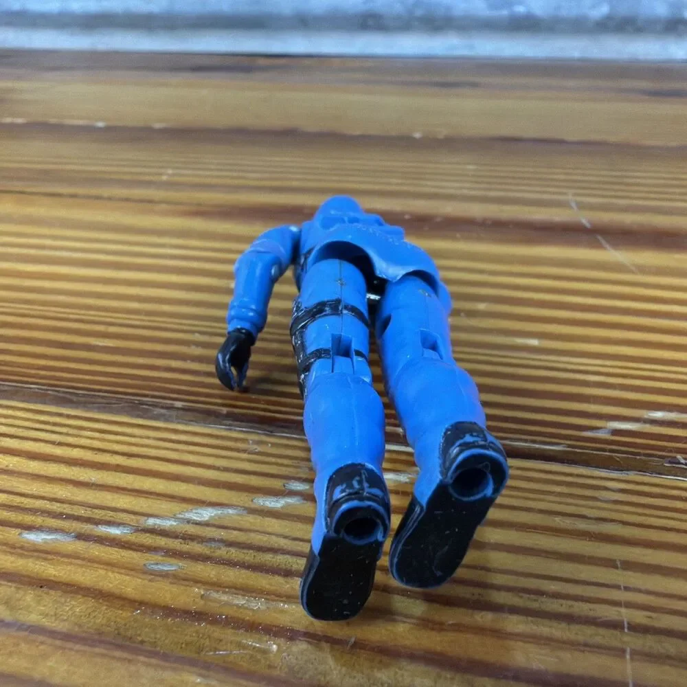Vintage GI JOE 1982 - 83 COBRA COMMANDER ~ TIGHT SWIVEL JOINTS Broken Crotch